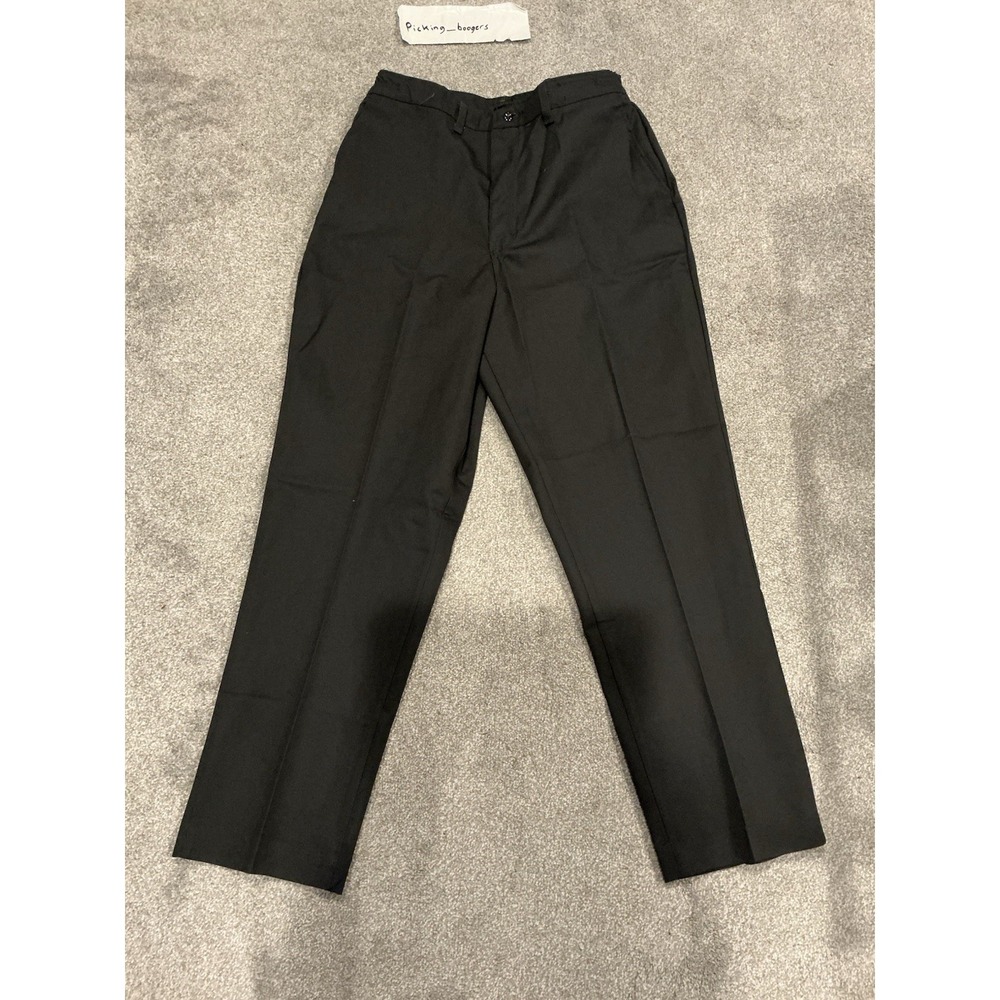 3 Red Kap Women's Elastic Insert Work‎ Pant, Black - 14 X 30